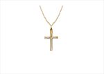 Dual Tone Plated | Cross Pendants