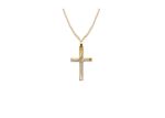 Dual Tone Plated | Cross Pendants