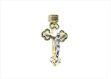 Two Tone Plated | Cross Pendants