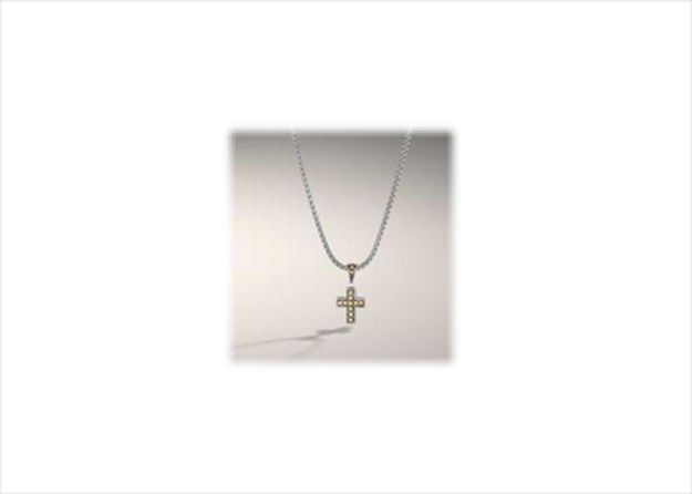 White Gold Plated | Cross Pendants