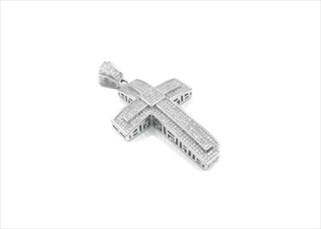 Rhodium Plated | Cross Pendants