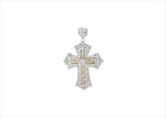 Rhodium Plated | Cross Pendants