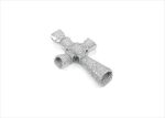 Rhodium Plated | Cross Pendants