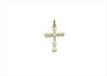 Gold Plated Cross Pendant