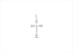 Rhodium Plated | Cross Pendants