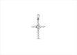 Rhodium Plated | Cross Pendants