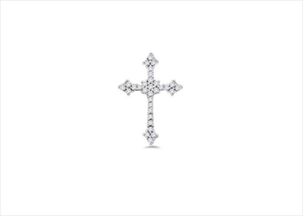 Rhodium Plated | Cross Pendants