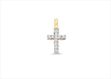 Dual Tone Plated | Cross Pendants