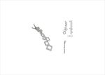Rhodium Plated | Journey pendants