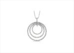 Rhodium Plated | Journey pendants