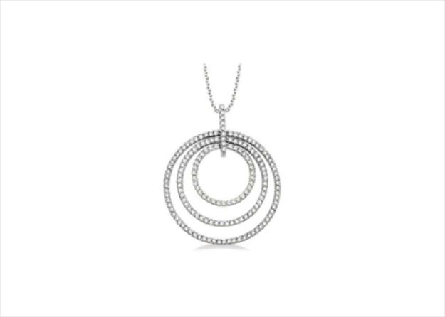 Rhodium Plated | Journey pendants