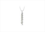 Rhodium Plated | Journey pendants