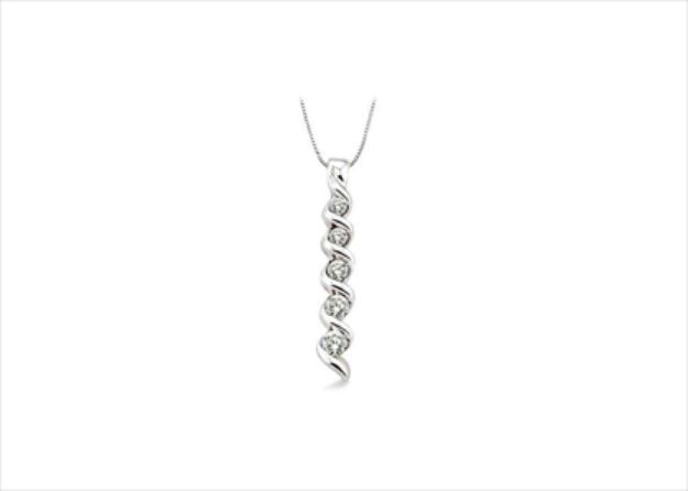Rhodium Plated | Journey pendants