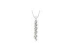 Rhodium Plated | Journey pendants
