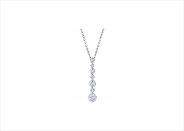 Rhodium Plated | Journey pendants