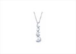 Rhodium Plated | Journey pendants