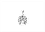 White Gold Plated | Mens Pendants