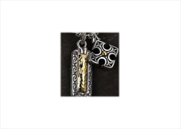Rhodium Plated | Mens Pendants