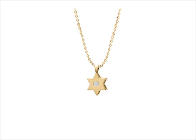 Gold Plated | Solitaire Stud Pendants