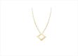 Gold Plated | Solitaire Stud Pendants