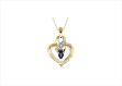 Gold Plated | Solitaire Stud Pendants