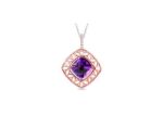 Rose Gold Plated | Solitaire Stud Pendants
