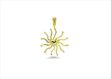 Gold Plated | Solitaire Stud Pendants