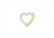 Dual Tone Plated | Solitaire Stud Pendants