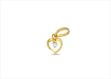Gold Plated | Solitaire Stud Pendants
