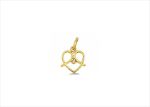 Gold Plated | Solitaire Stud Pendants