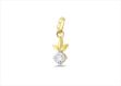 Gold Plated | Solitaire Stud Pendants