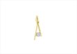 Gold Plated | Solitaire Stud Pendants
