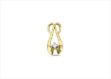 Gold Plated | Solitaire Stud Pendants