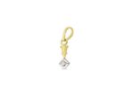 Gold Plated | Solitaire Stud Pendants