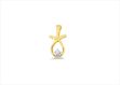 Gold Plated | Solitaire Stud Pendants