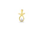 Gold Plated | Solitaire Stud Pendants