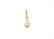 Gold Plated | Solitaire Stud Pendants