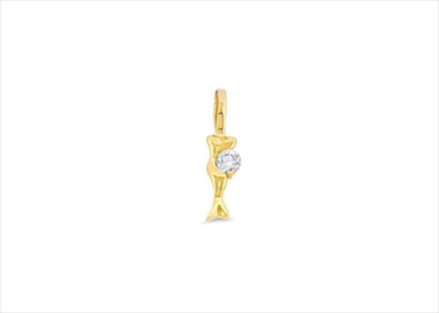 Gold Plated | Solitaire Stud Pendants