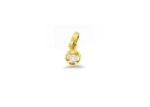 Gold Plated | Solitaire Stud Pendants