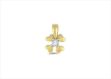 Gold Plated | Solitaire Stud Pendants