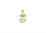 Gold Plated | Solitaire Stud Pendants