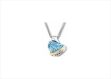 Rhodium Plated | Solitaire Stud Pendants