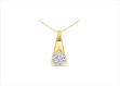 Gold Plated | Solitaire Stud Pendants