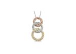 3 Tone Plated | Trilogy Pendants