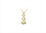 Gold Plated | Trilogy Pendants