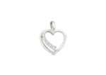 Rhodium Plated | Trilogy Pendants