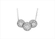 Rhodium Plated | Trilogy Pendants