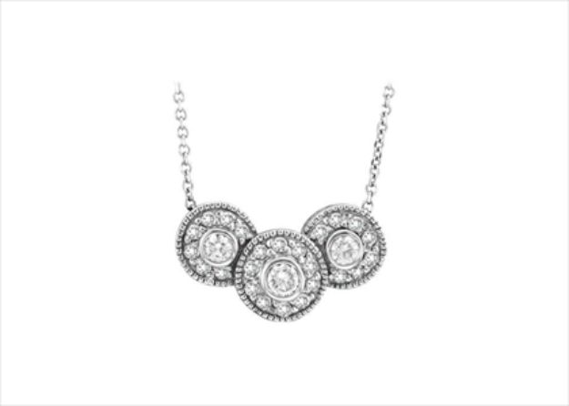 Rhodium Plated | Trilogy Pendants