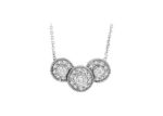 Rhodium Plated | Trilogy Pendants