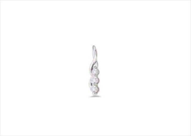 Rhodium Plated | Trilogy Pendants